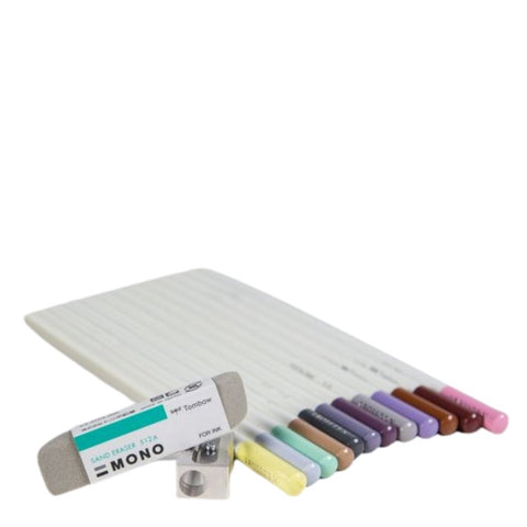 Tombow Irojiten Colored Pencil Set - Tranquil